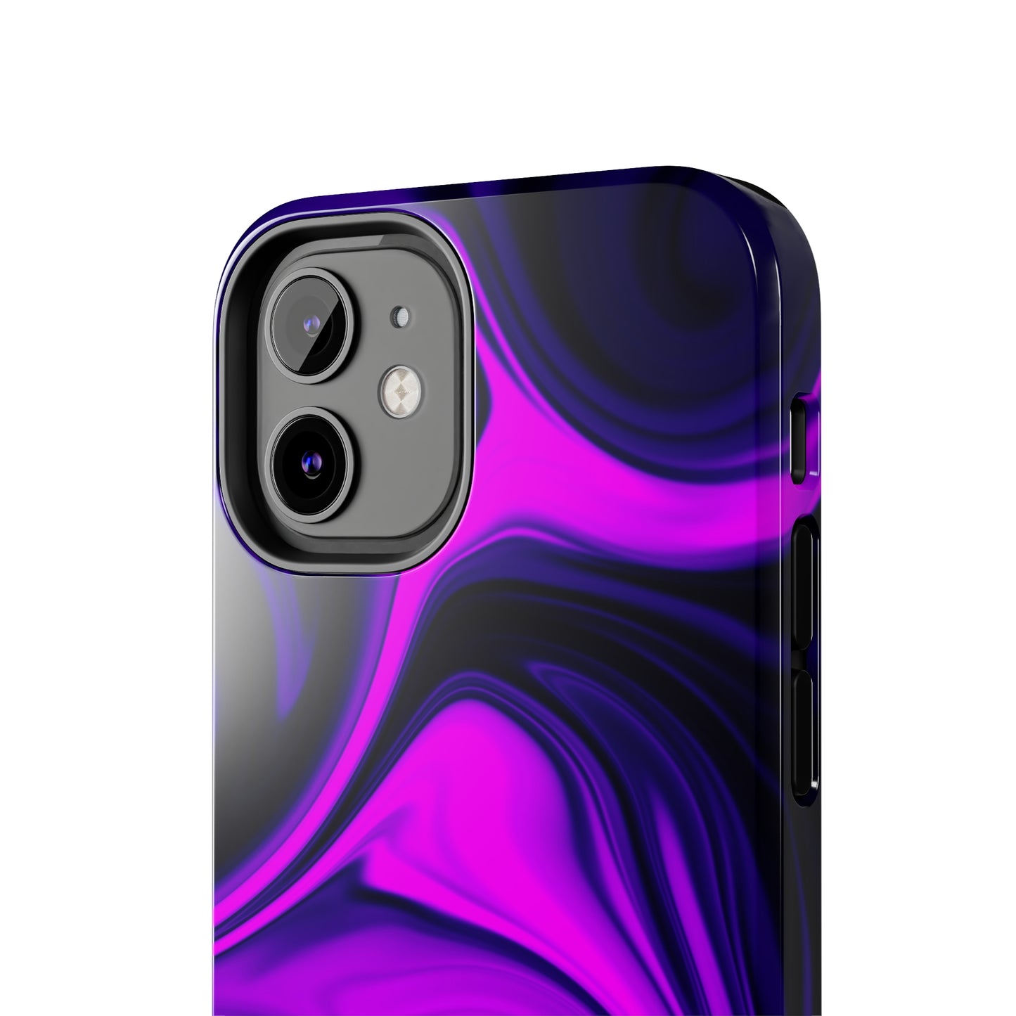 Purple liquid marble pattern Tough Case