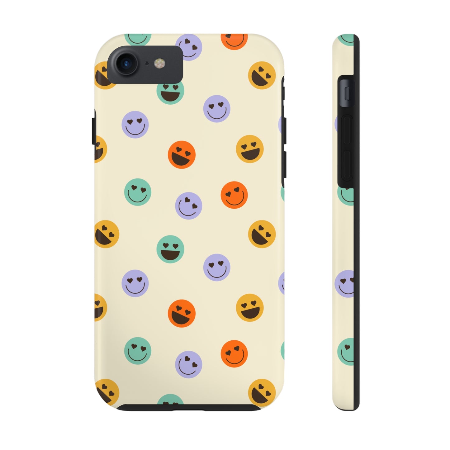 Smileys from 70s Tough iPhone Case