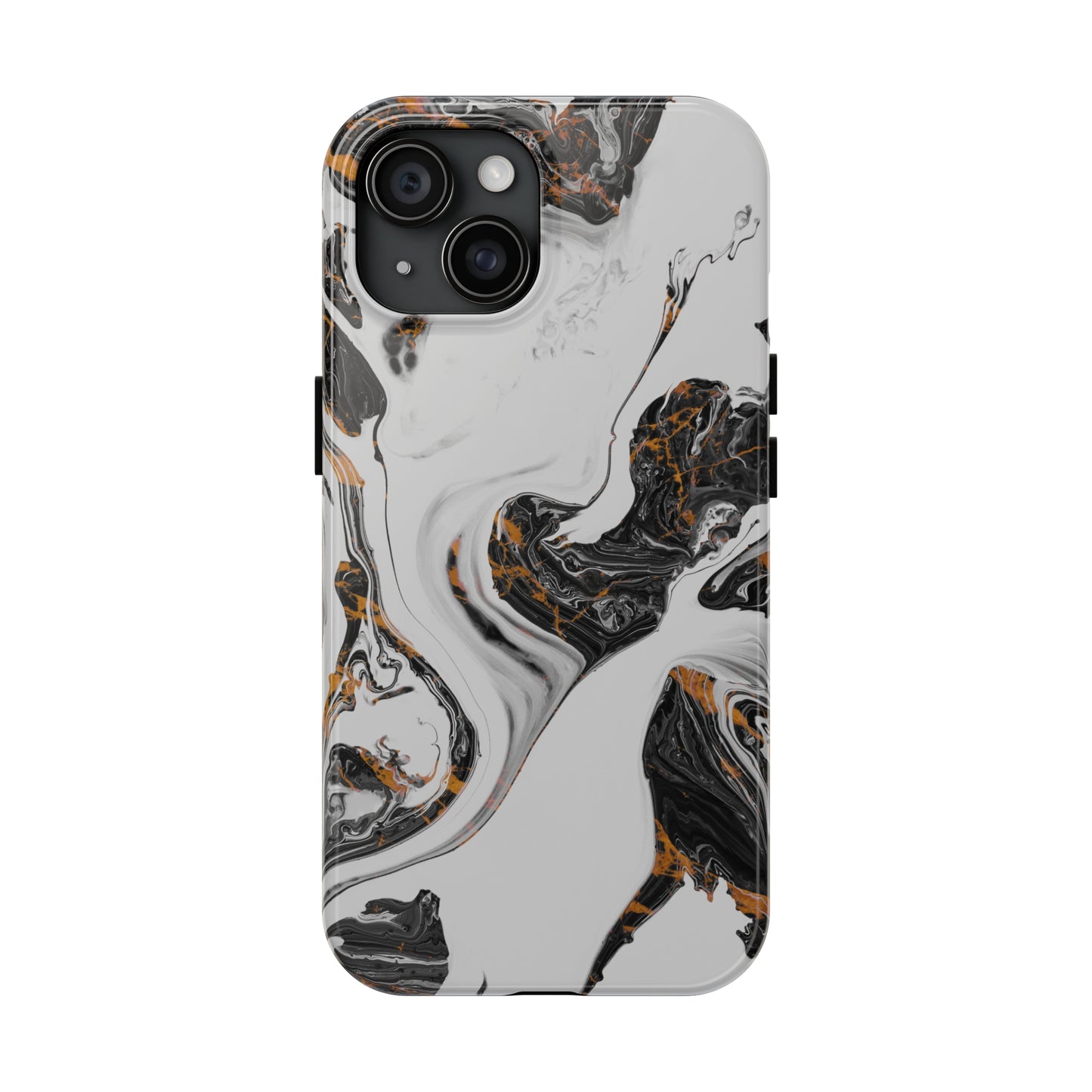 Misty Marble Tough iPhone Case