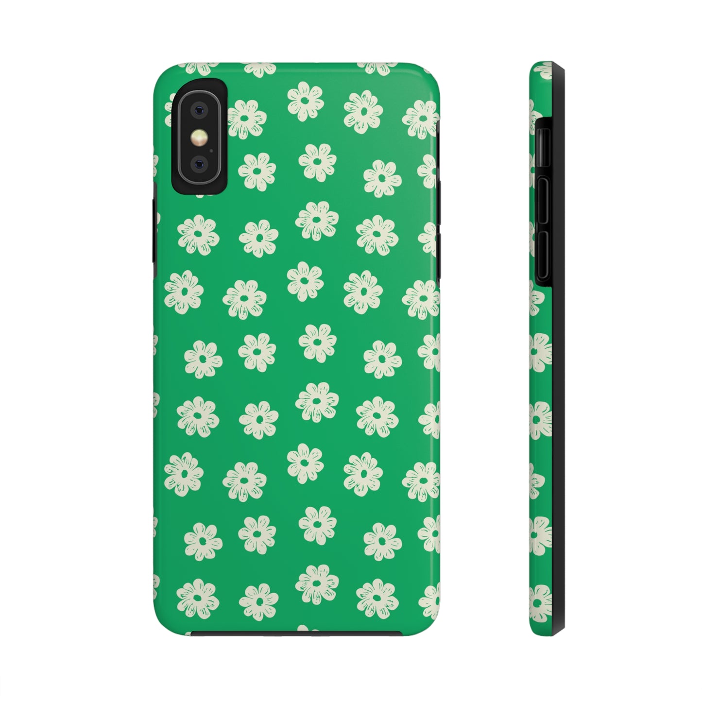 Retro Floral Tough iPhone Case