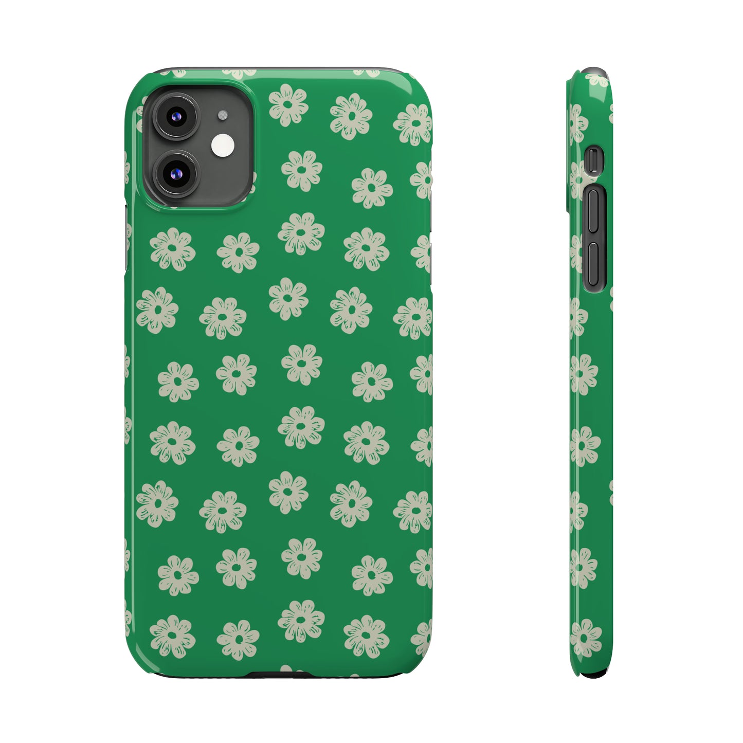 Retro Floral Snap Case