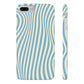 Aqua Swirl Snap Case