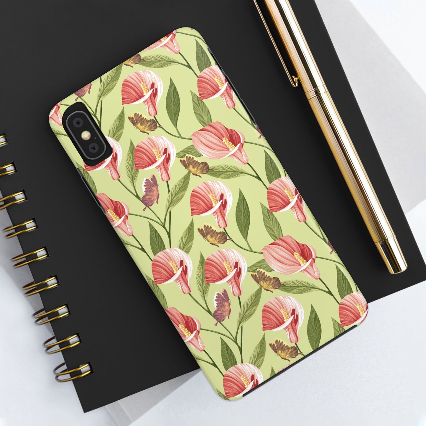 Lilies Tough iPhone Case