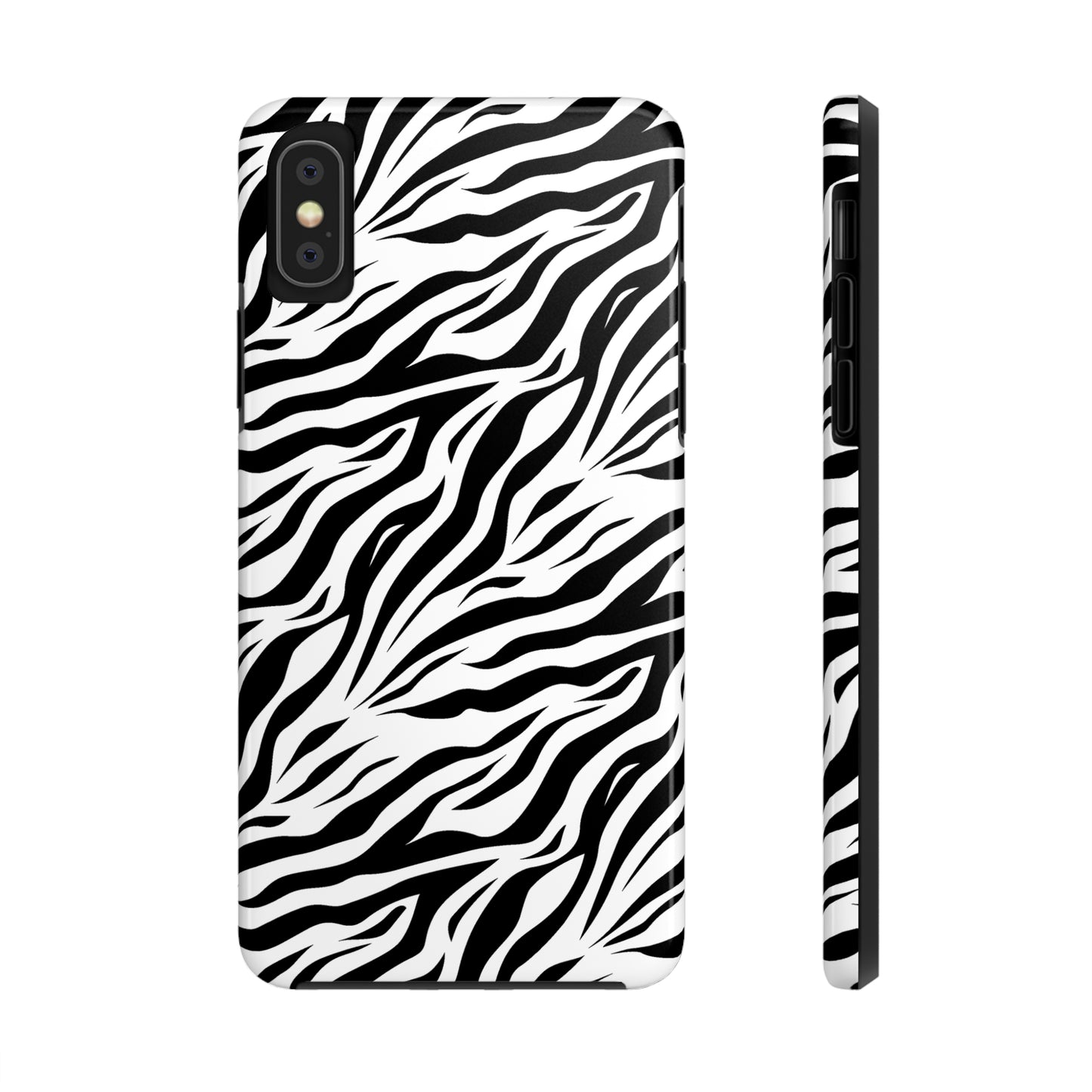 White Bengal Tiger Tough iPhone Case