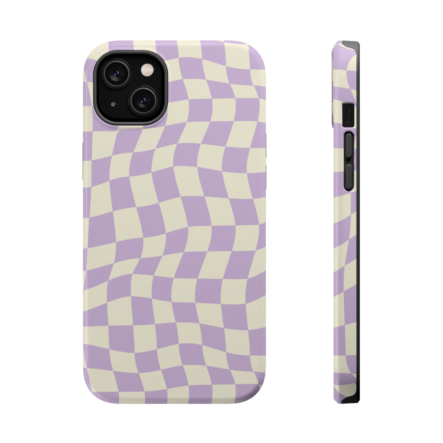 Lavender Crazy Checkers MagSafe Tough Case