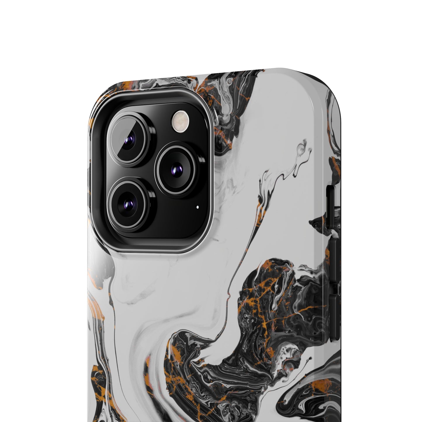 Misty Marble Tough iPhone Case