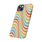 Retro Swirl Snap Case