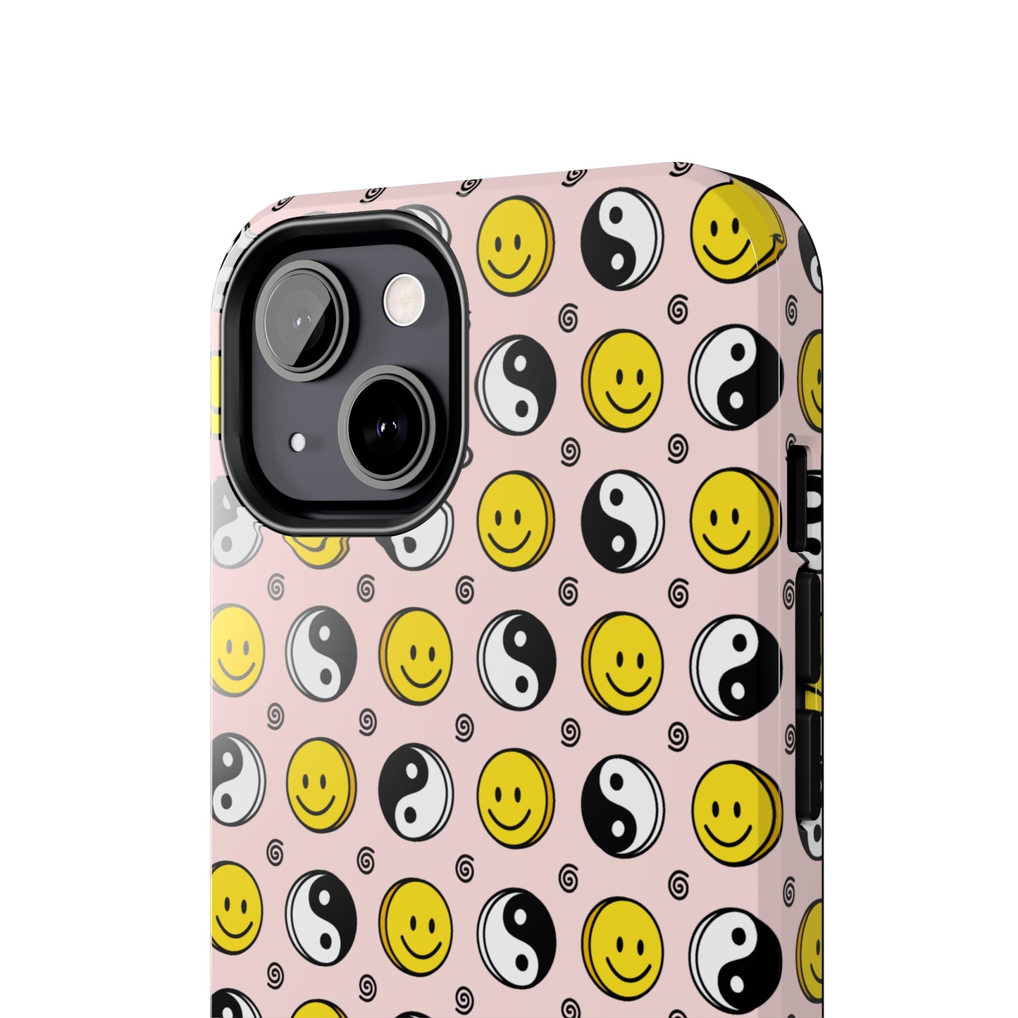 Yin and yang X Smiley Tough iPhone Case