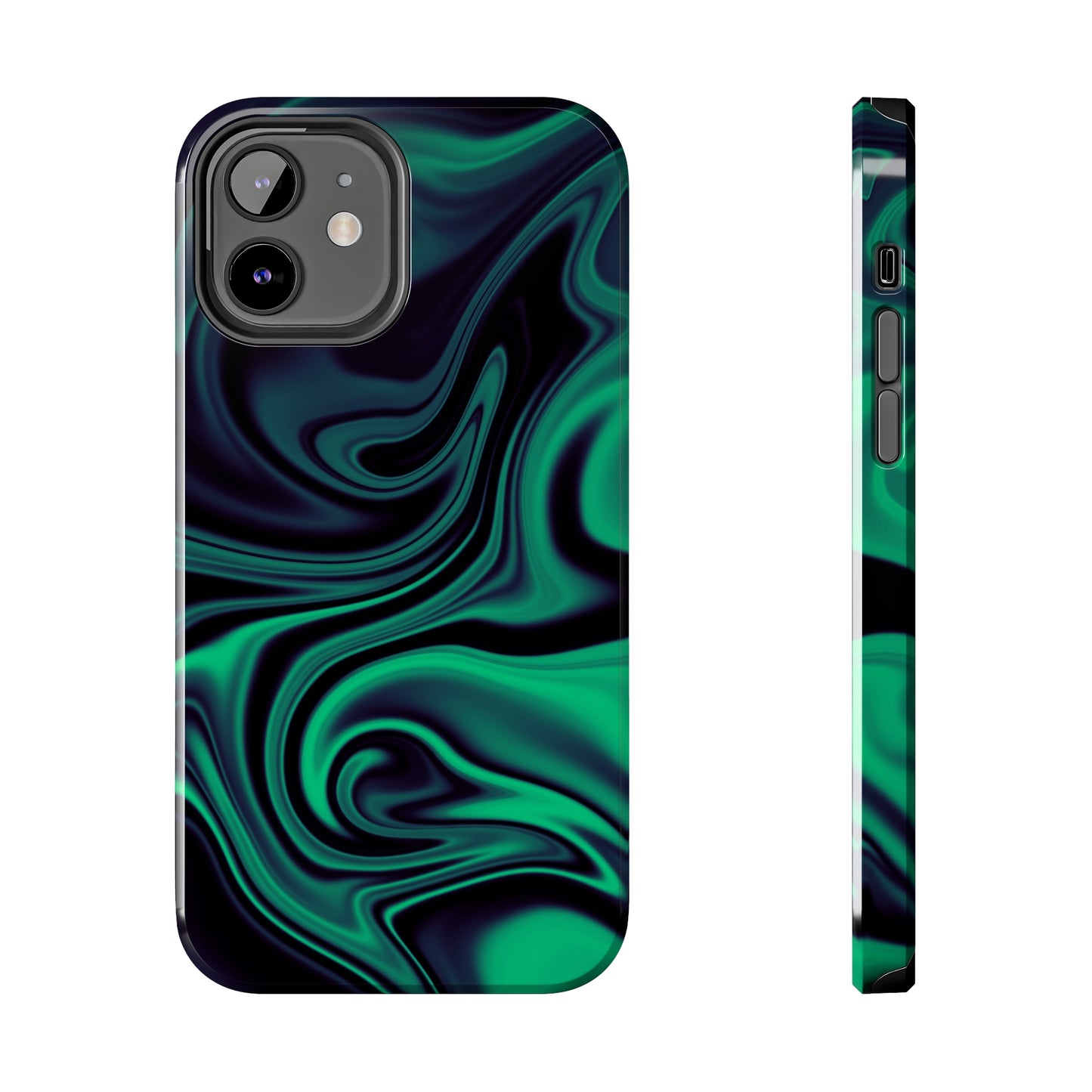 Misty Emerald Tough iPhone Case