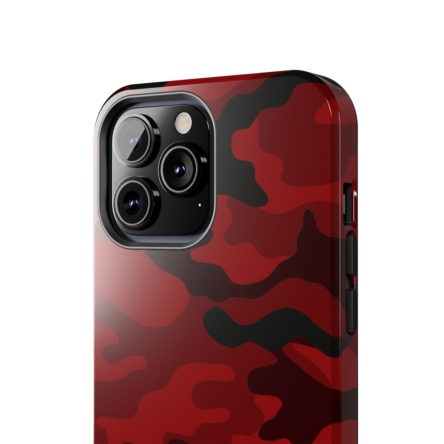 Red Camouflage Tough Case