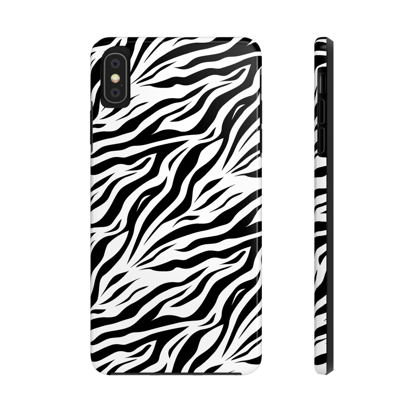 White Bengal Tiger Tough iPhone Case