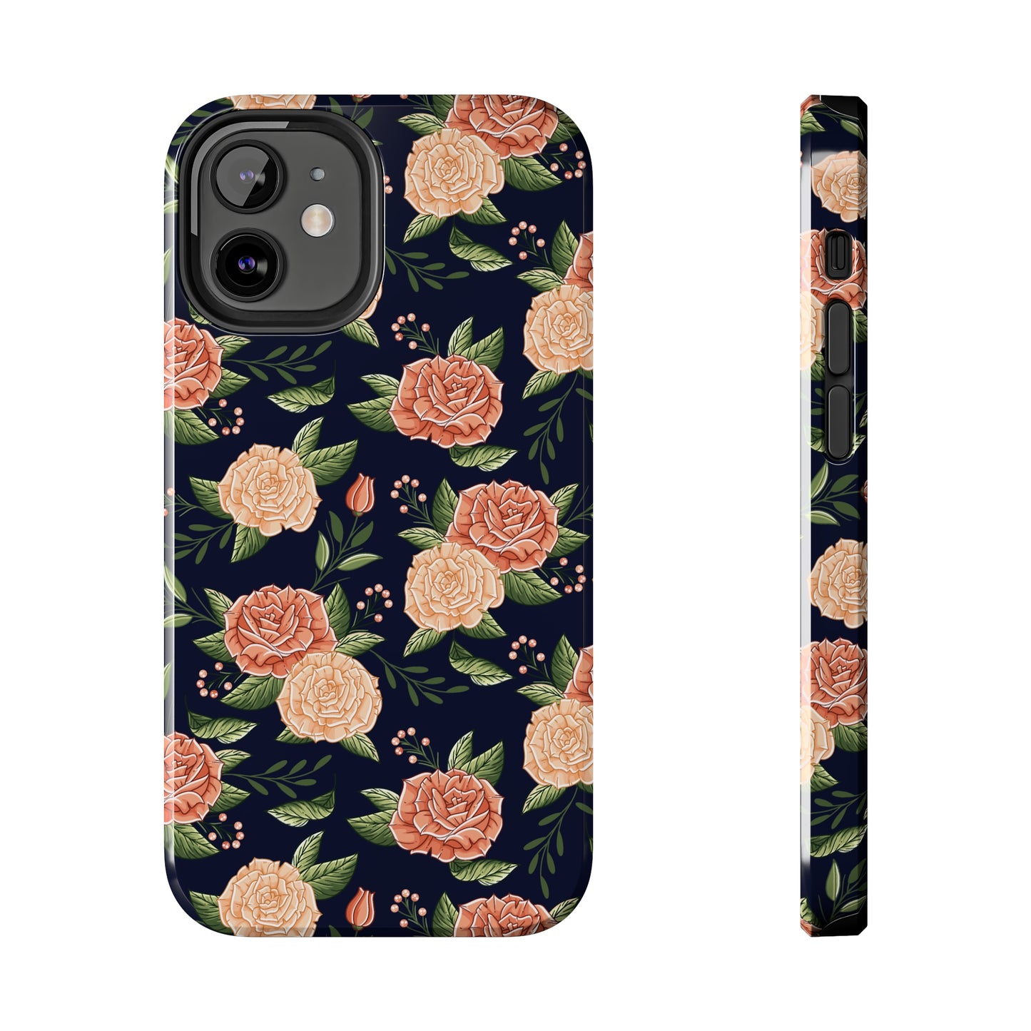 Vintage Rose Tough iPhone Case