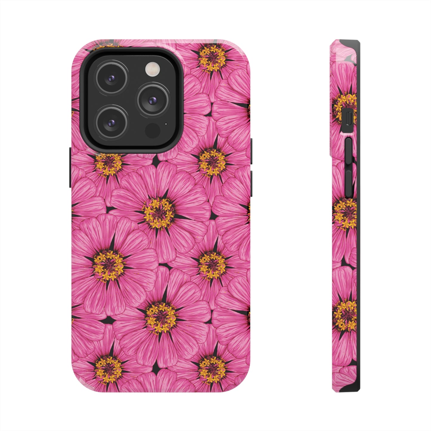 Pink Sunflower Tough iPhone Case