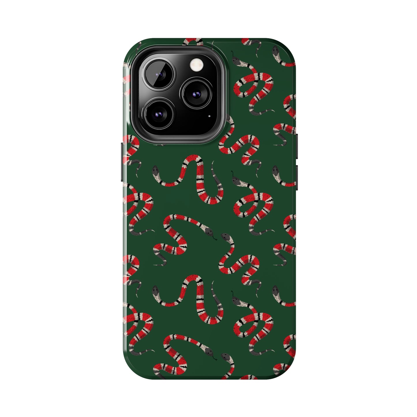 Snake Pattern Tough iPhone Case