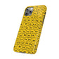 Yellow Squeezer Snap Case