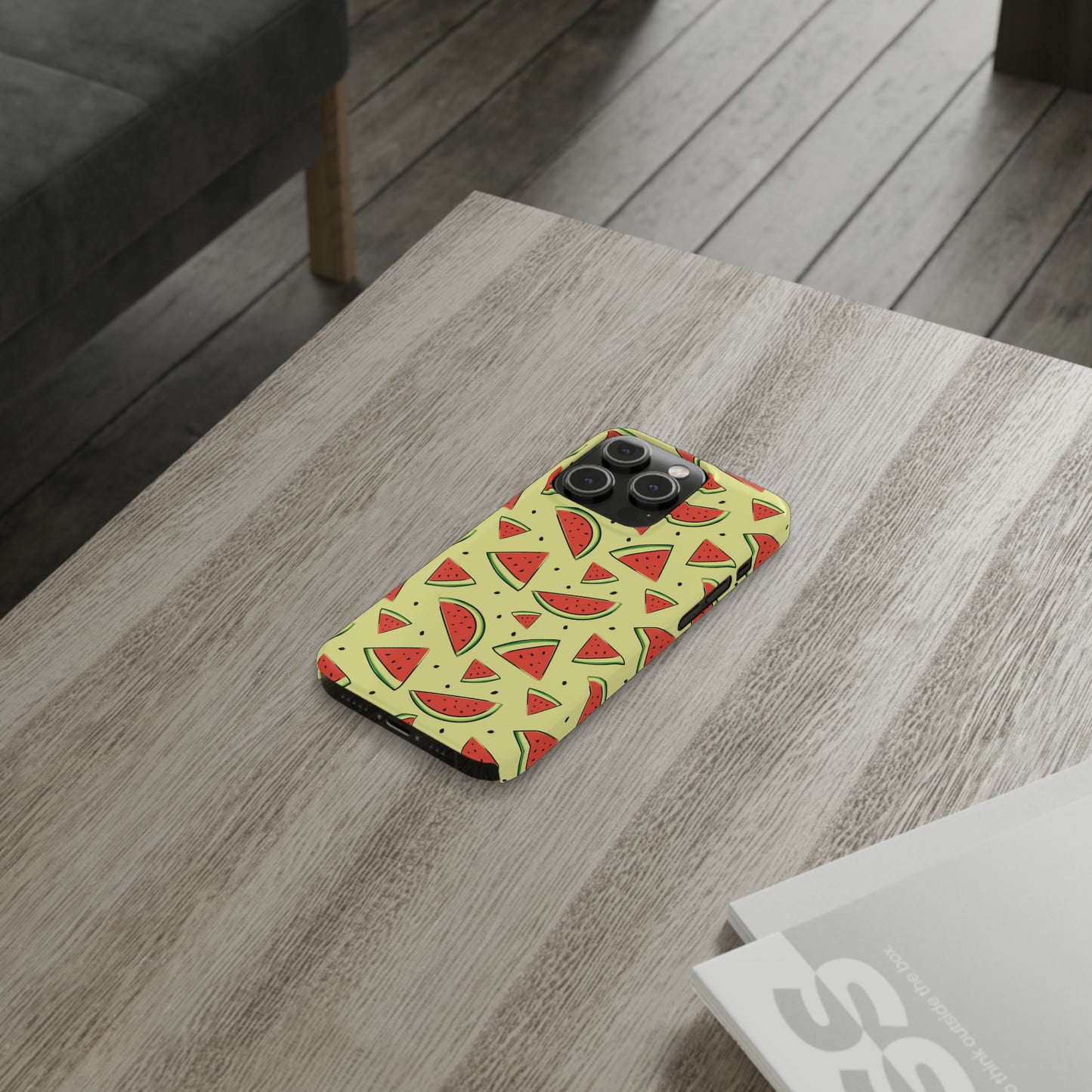 Watermelon Pattern Snap Case