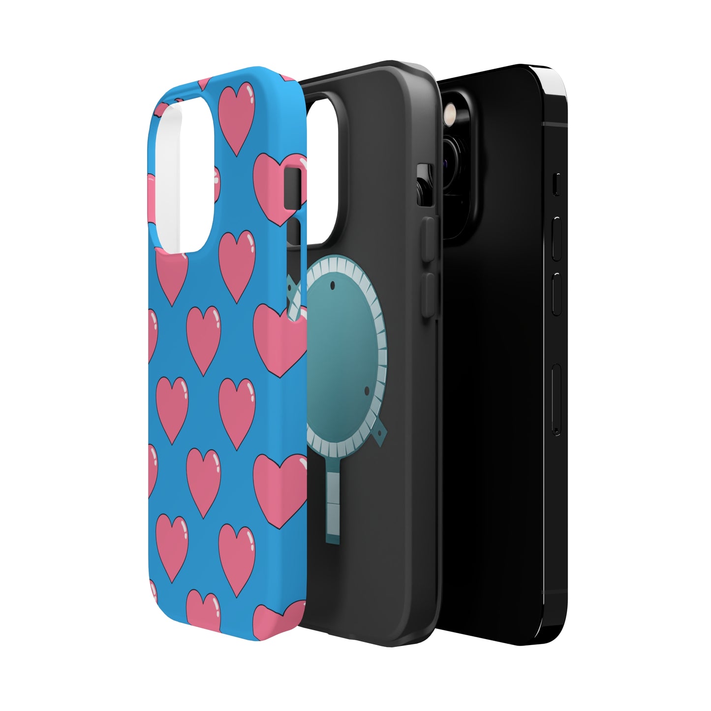 Bubblegum Heart MagSafe Tough Case