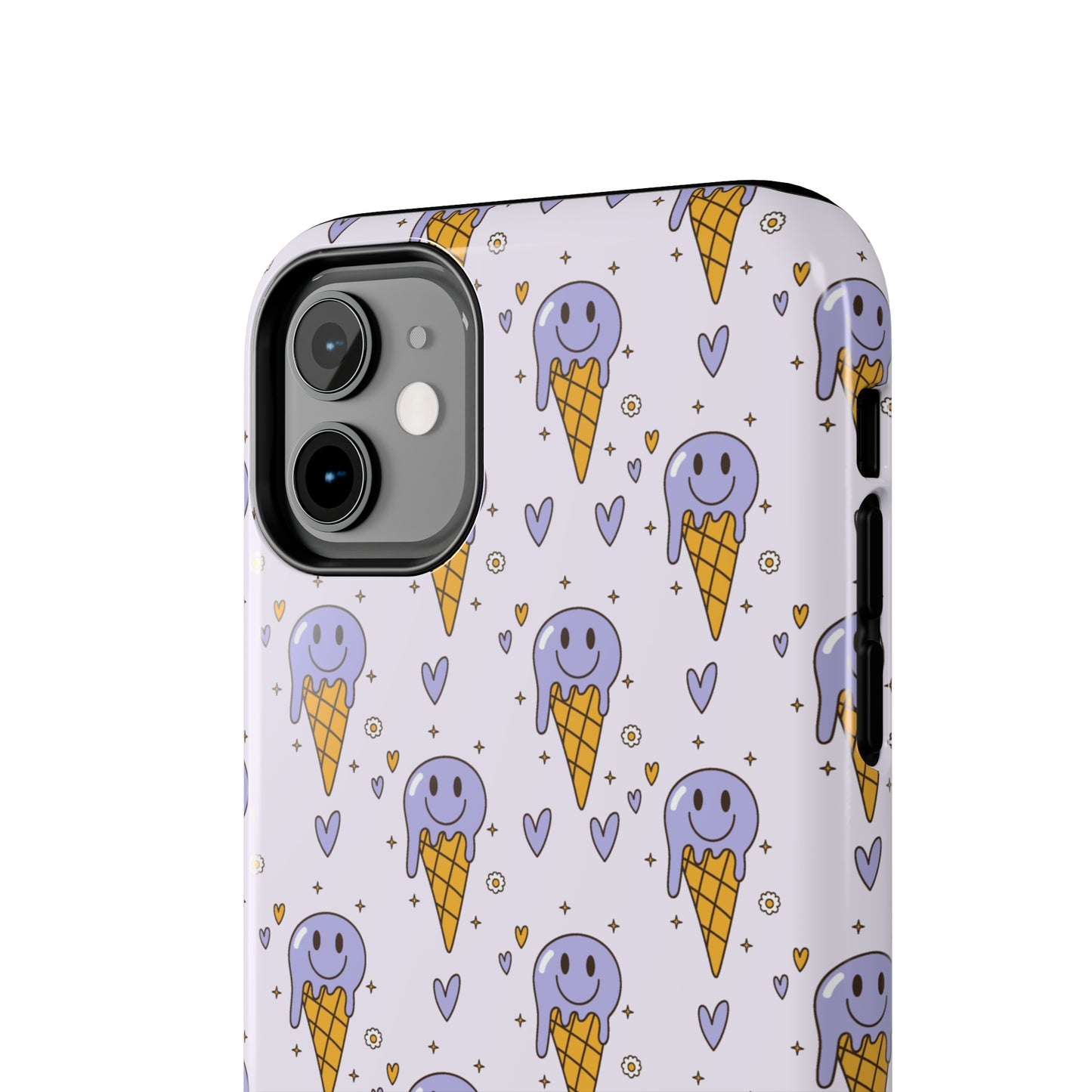 Blueberry Ice Cream Tough iPhone Case