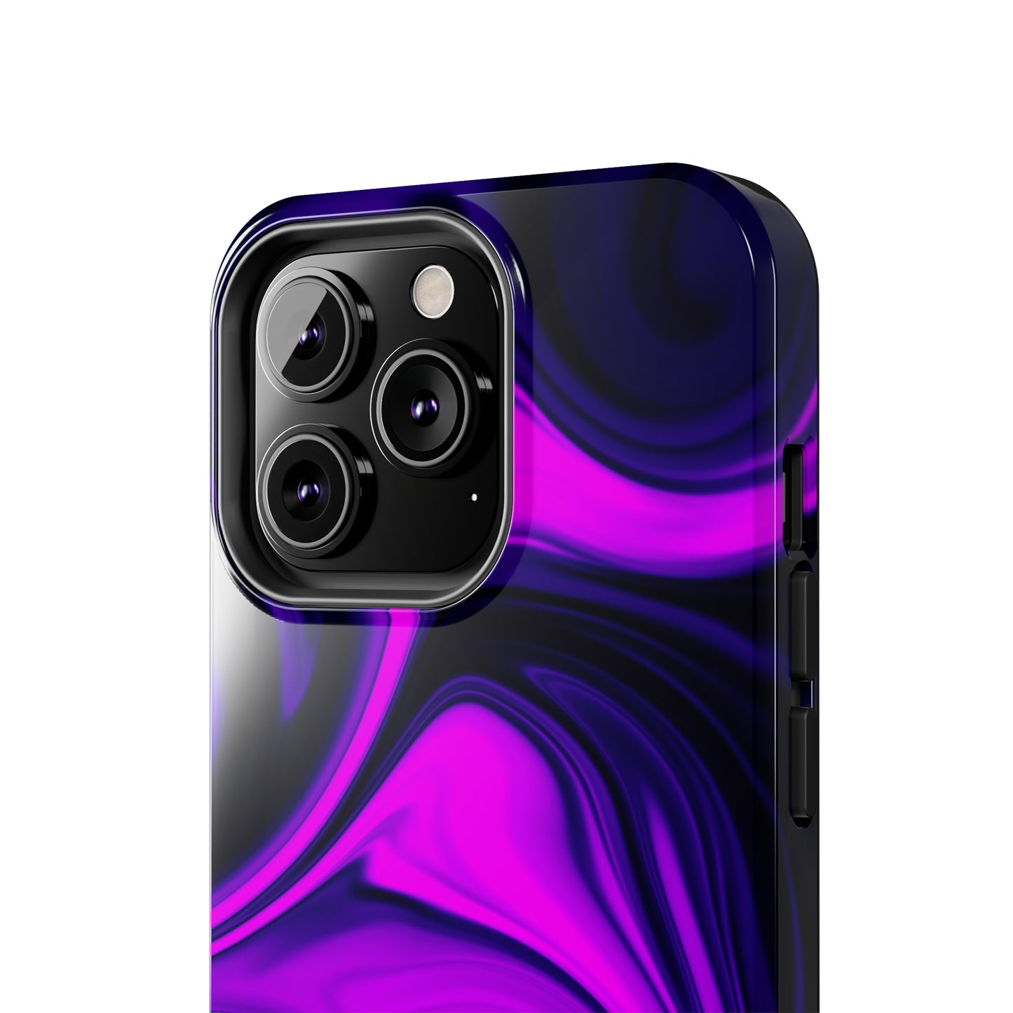 Purple liquid marble pattern Tough Case