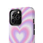 Blurred Heart Tough iPhone Case