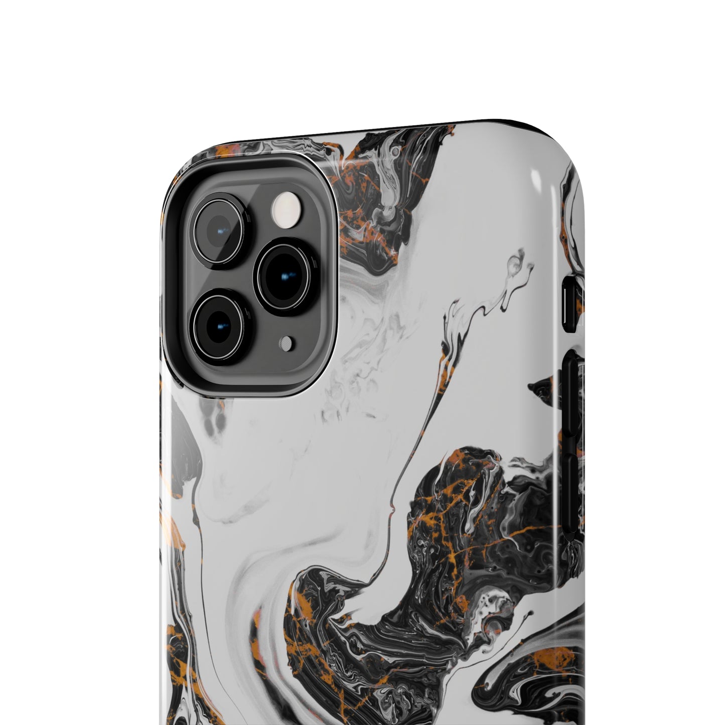 Misty Marble Tough iPhone Case