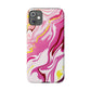 Acid marble pattern Snap Case