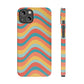 Wavy Pattern Snap Case