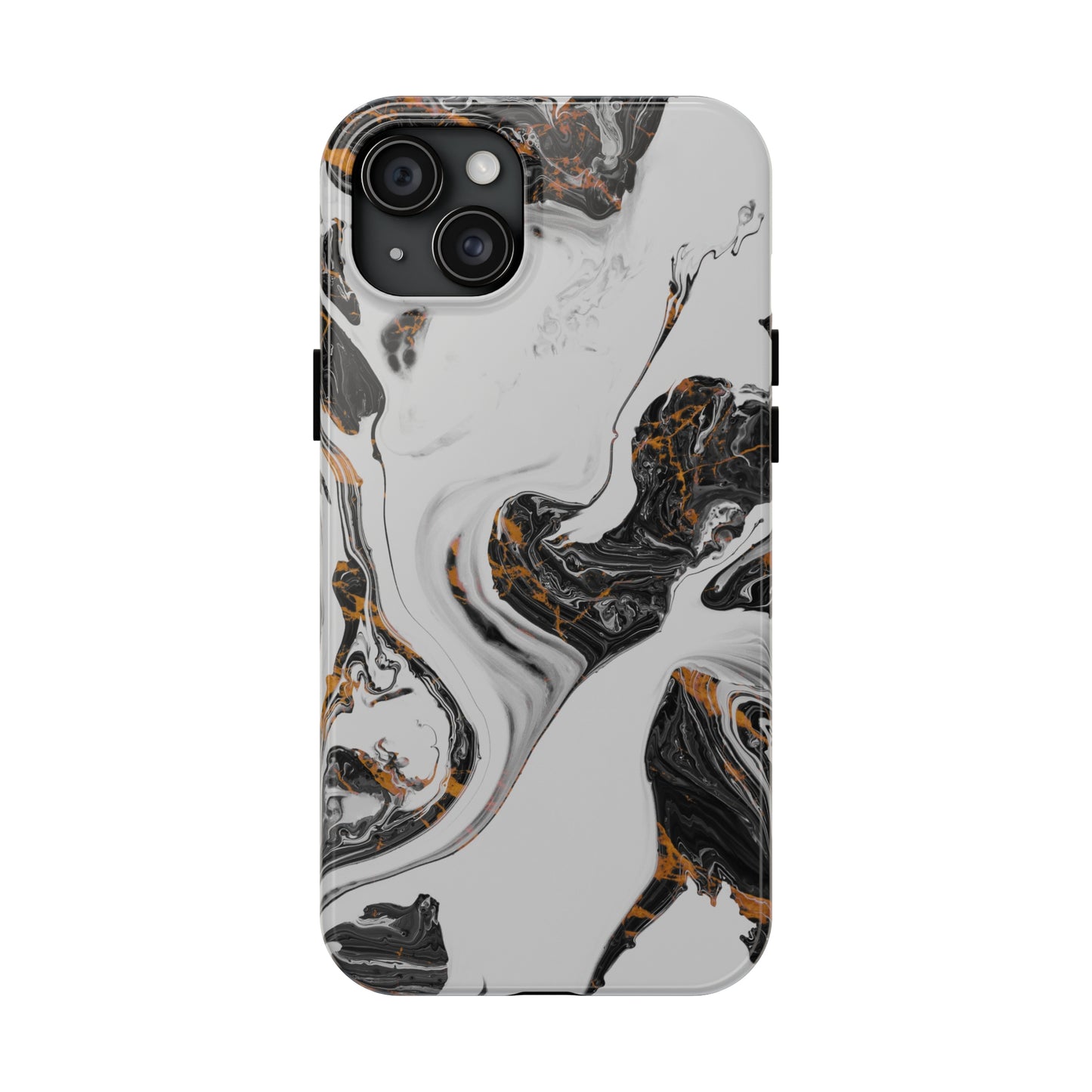 Misty Marble Tough iPhone Case