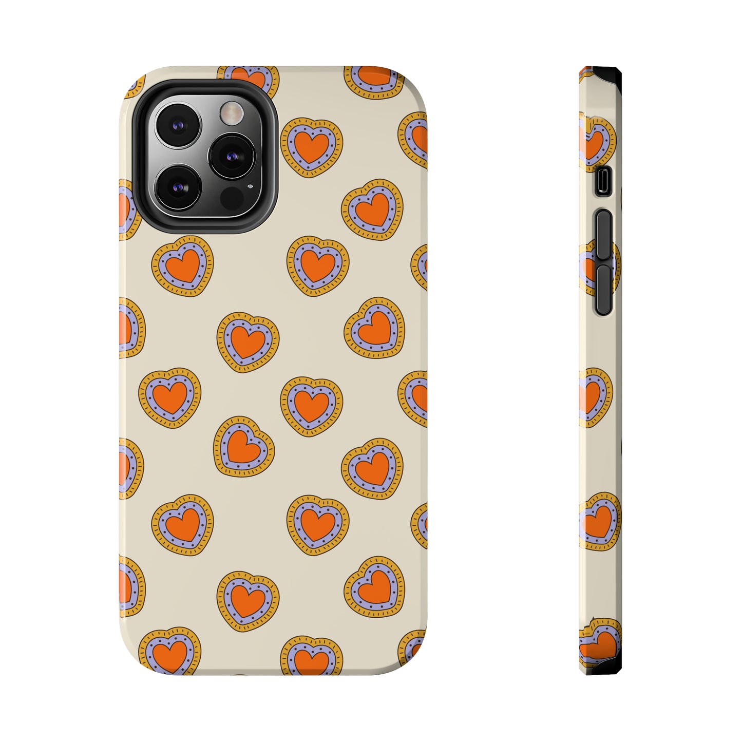 Groovy Heart Tough iPhone Case