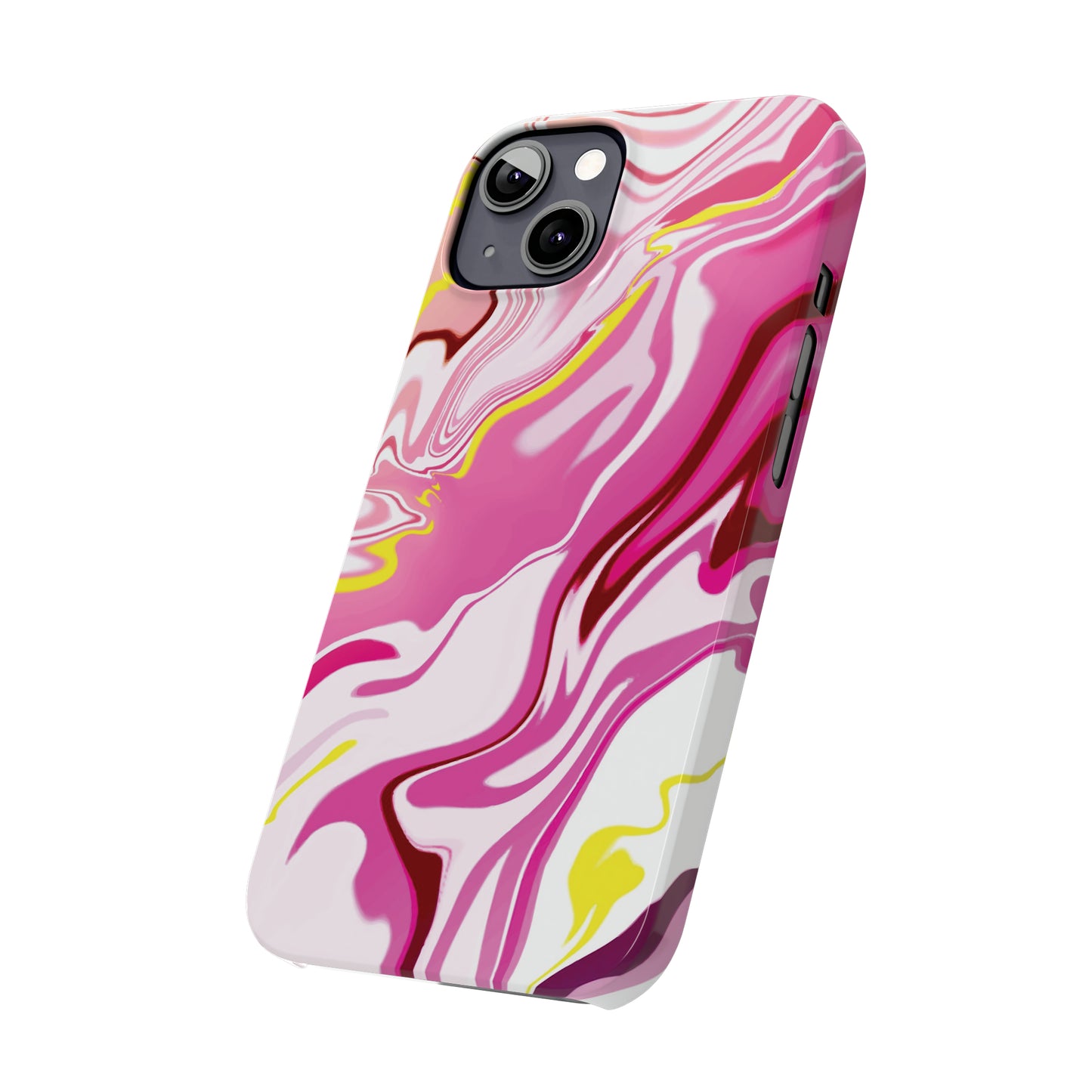 Acid marble pattern Snap Case