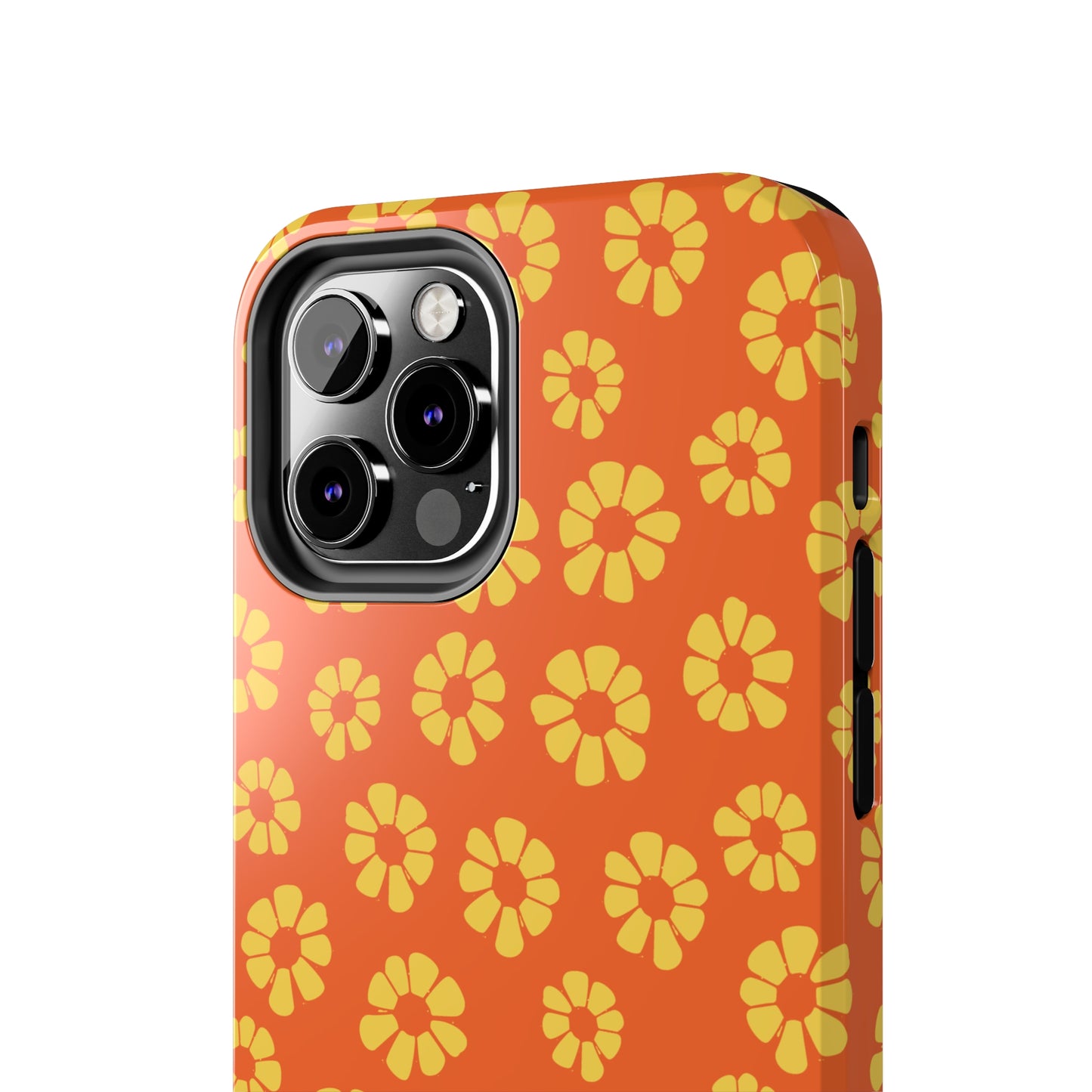 Maio laranja Pattern Tough iPhone Case