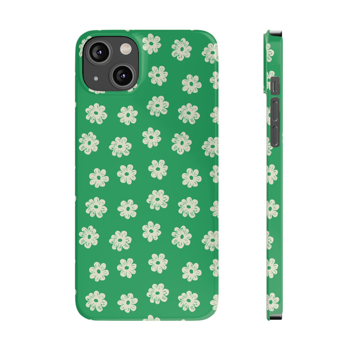 Retro Floral Snap Case