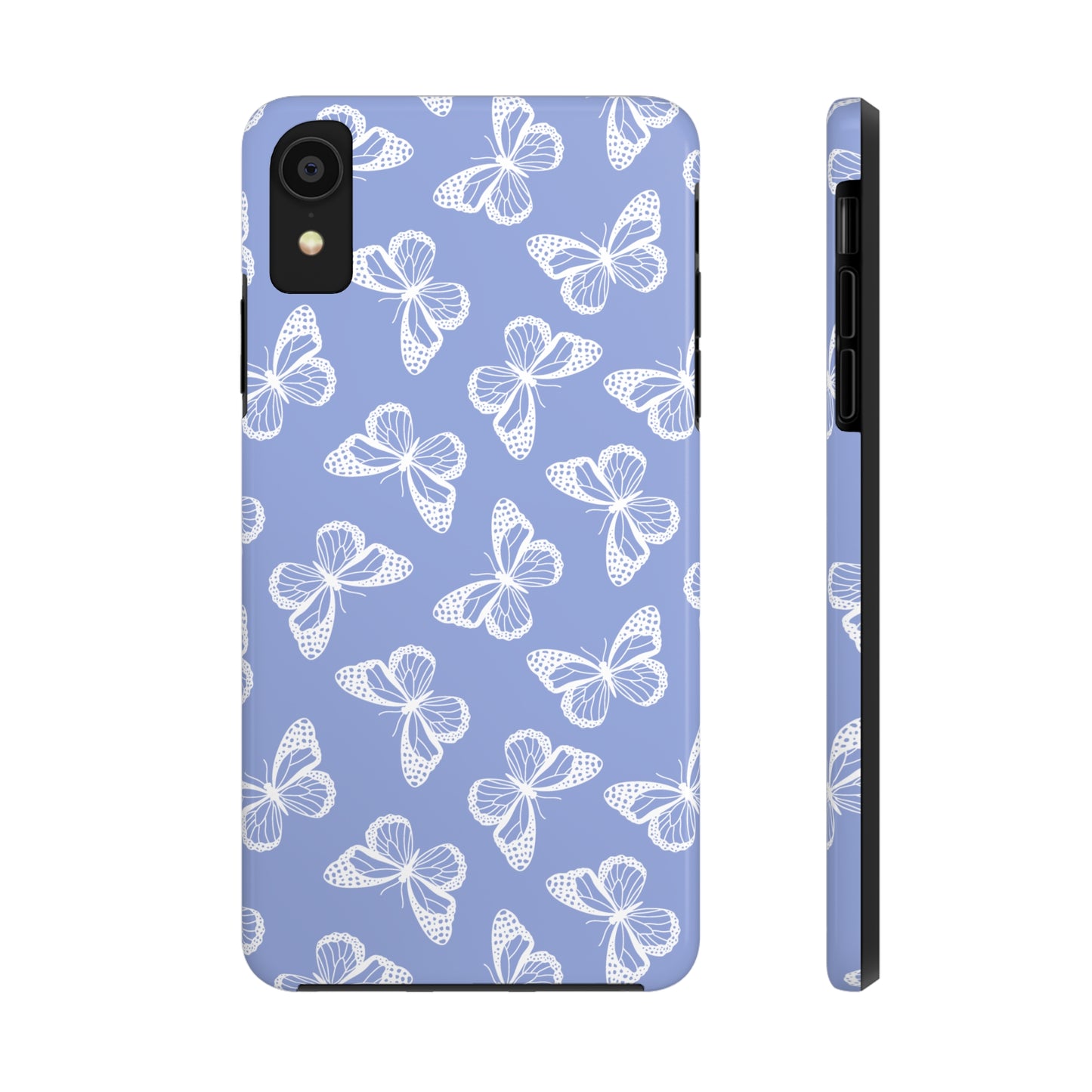 Lavender Butterflies Tough iPhone Case