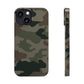 Dark Camouflage Snap Case