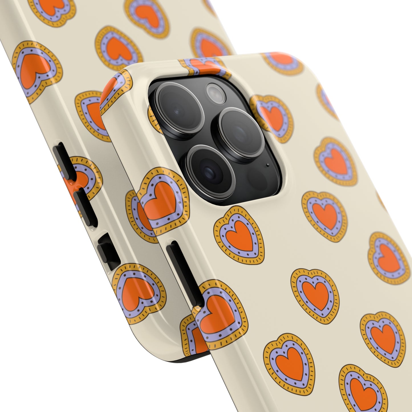 Groovy Heart Tough iPhone Case