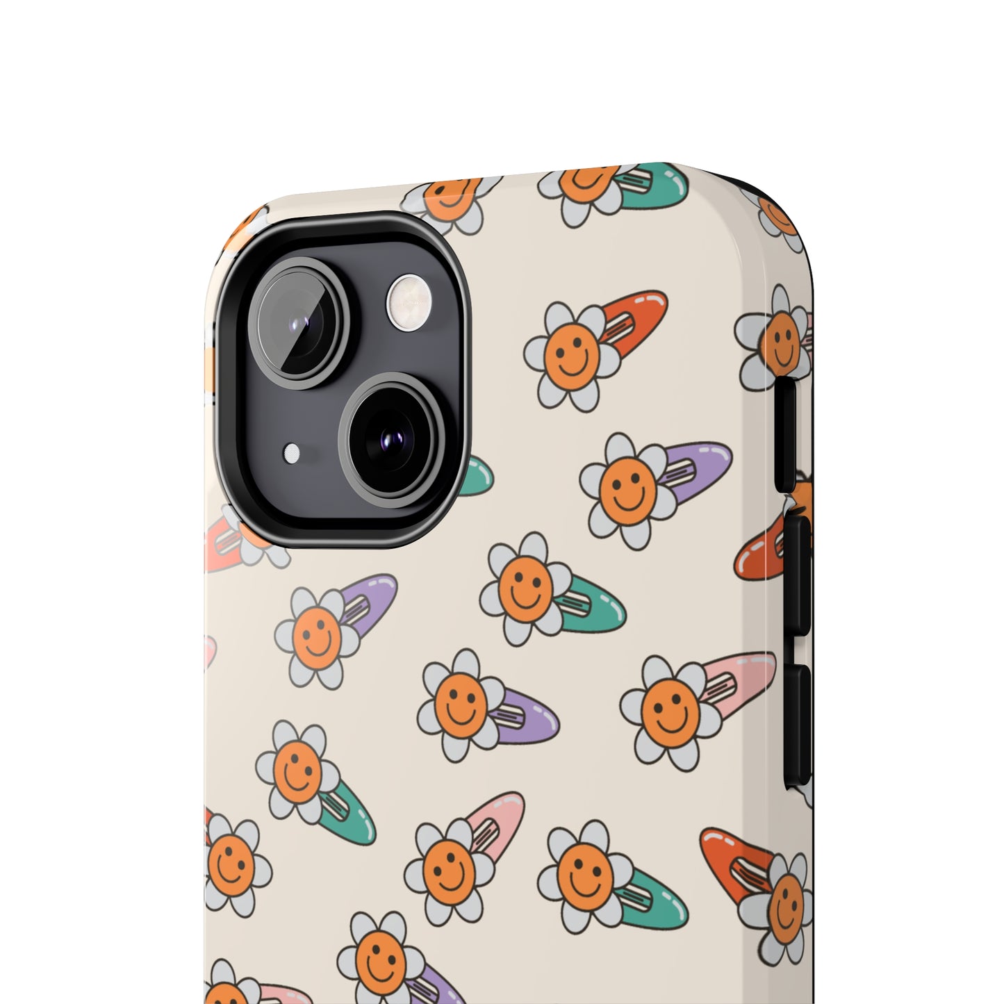 Daisy Clips Tough iPhone Case