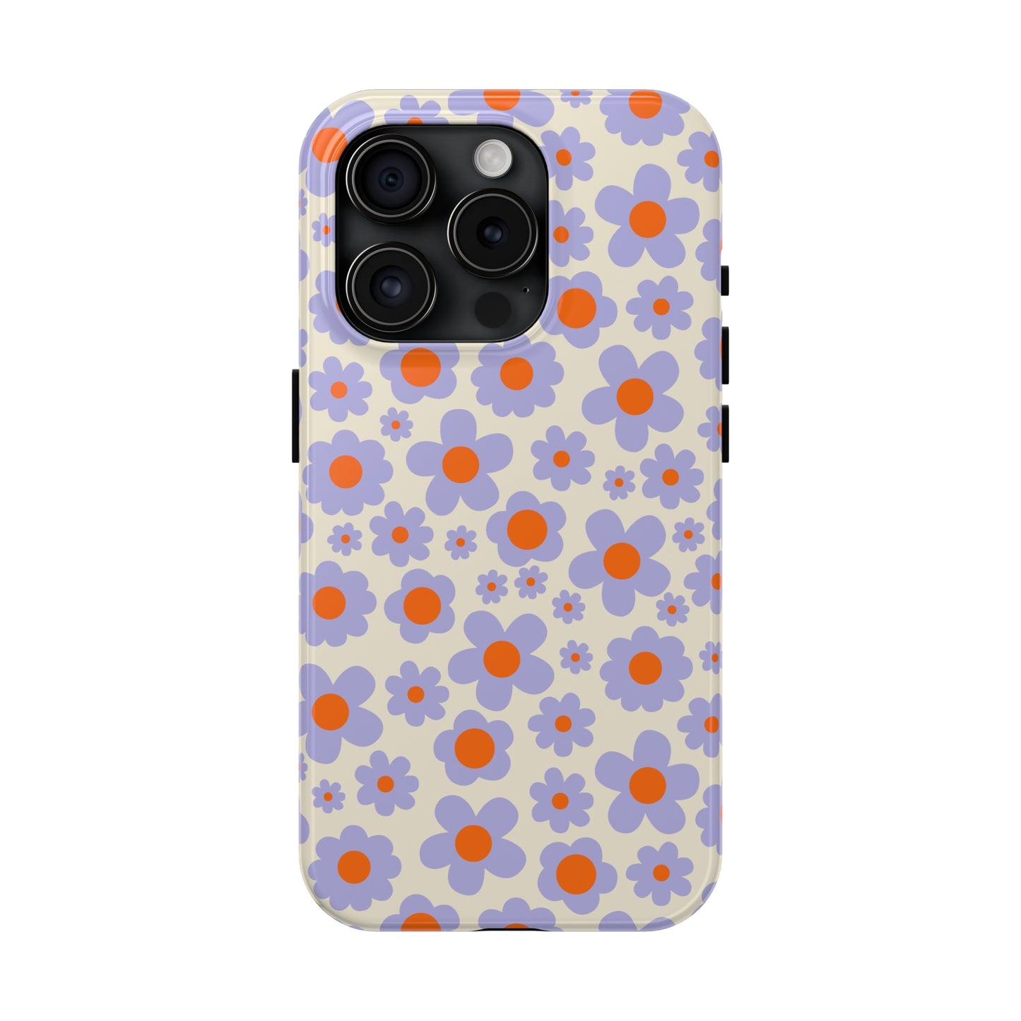 Groovy Flowers Tough iPhone Case