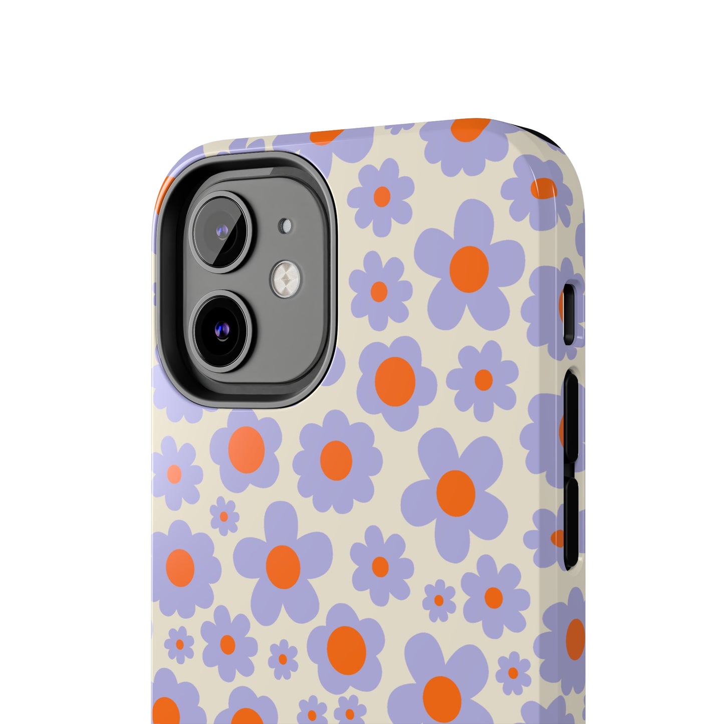 Groovy Flowers Tough iPhone Case