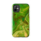 Melted Peridot Tough iPhone Case