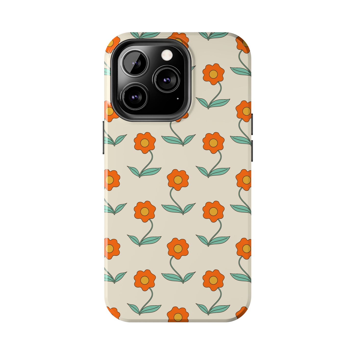 Poppy Flower Tough iPhone Case