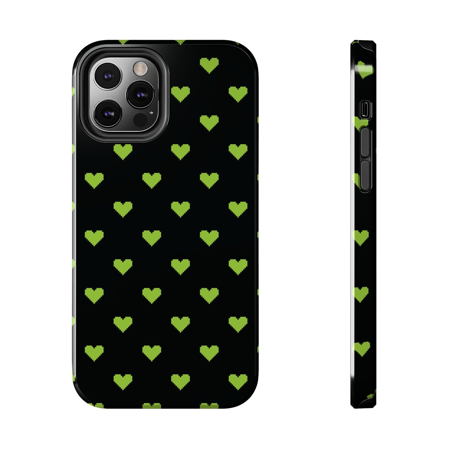 Pixelated Heart Tough iPhone Case