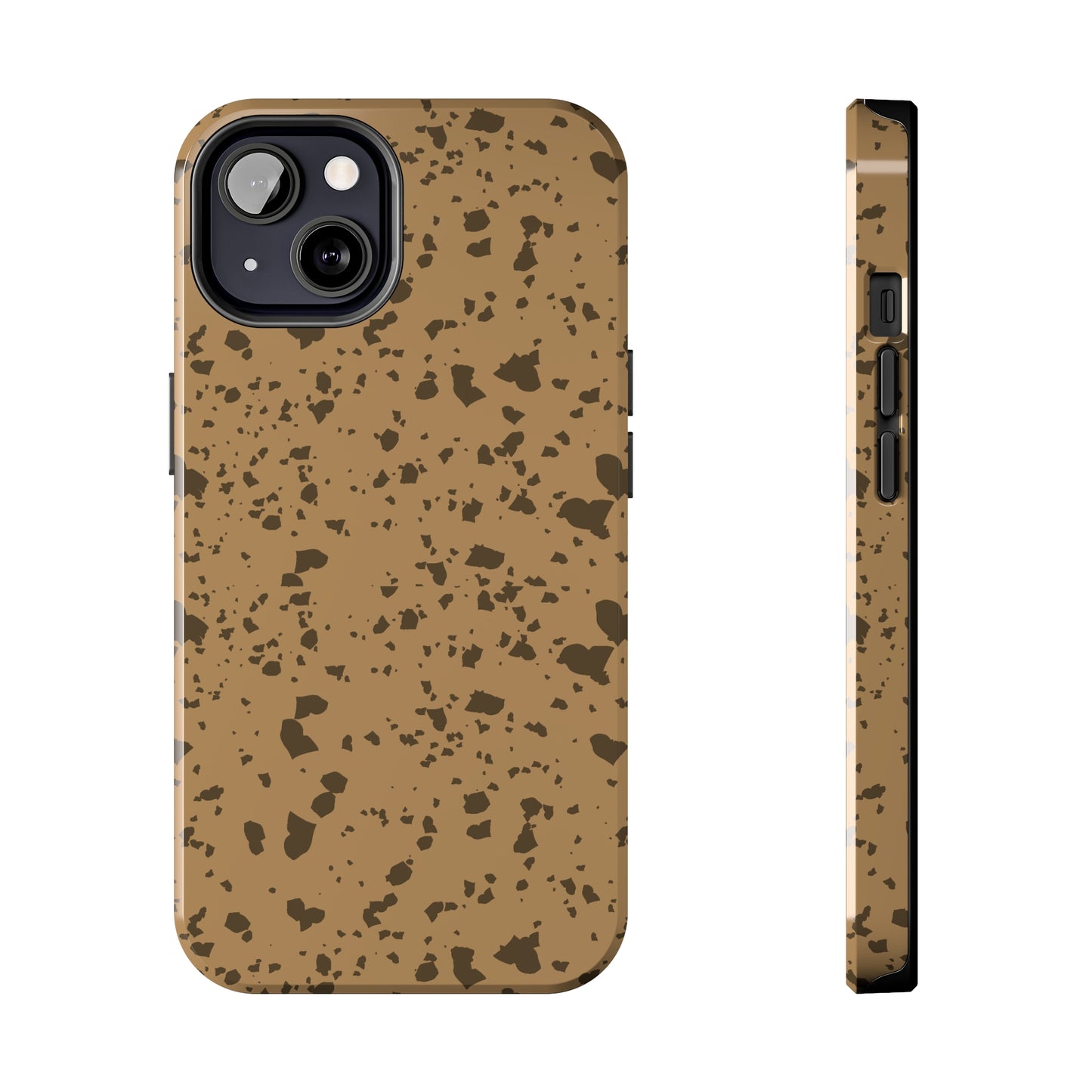 Fawn Terrazzo Tough iPhone Case