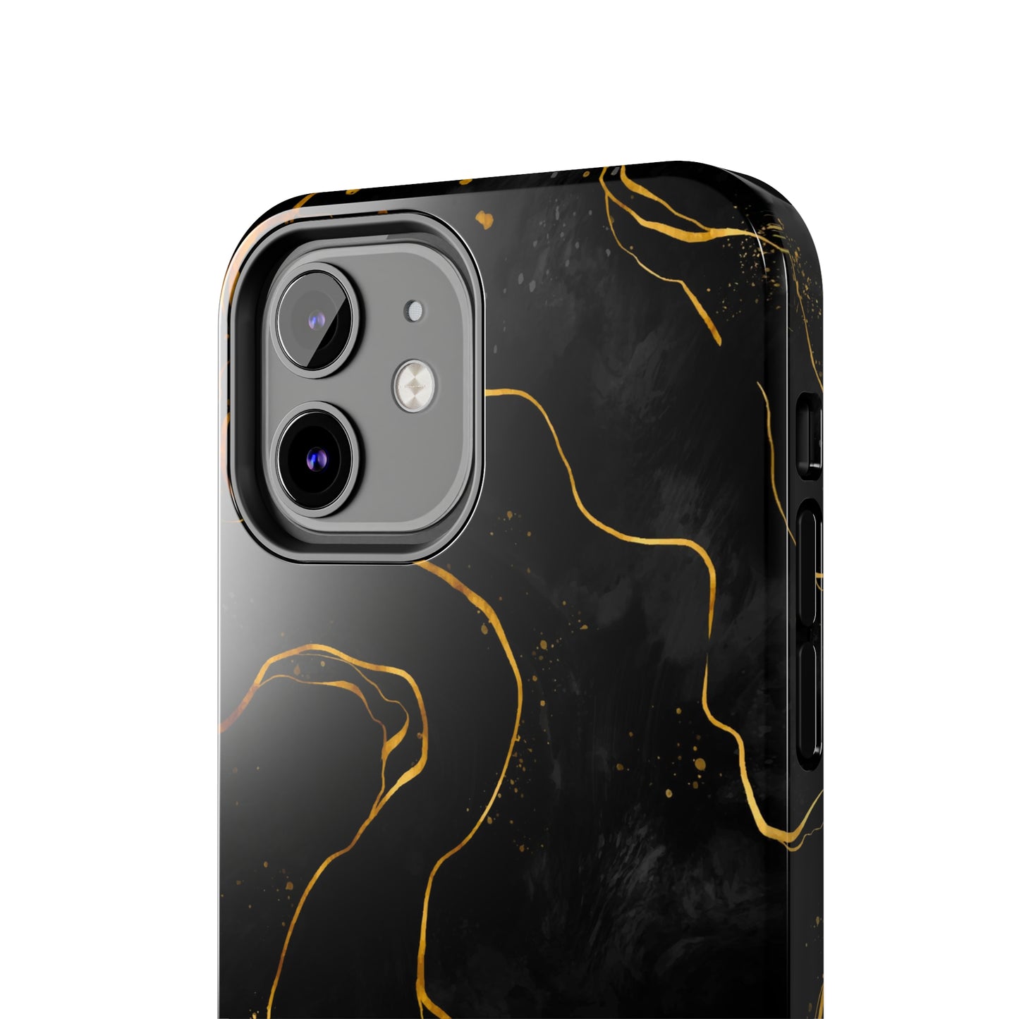 Black Mirage Tough iPhone Case