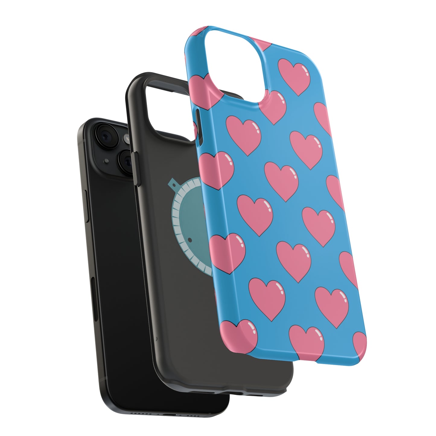 Bubblegum Heart MagSafe Tough Case