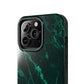 Dark green marble pattern Tough Case