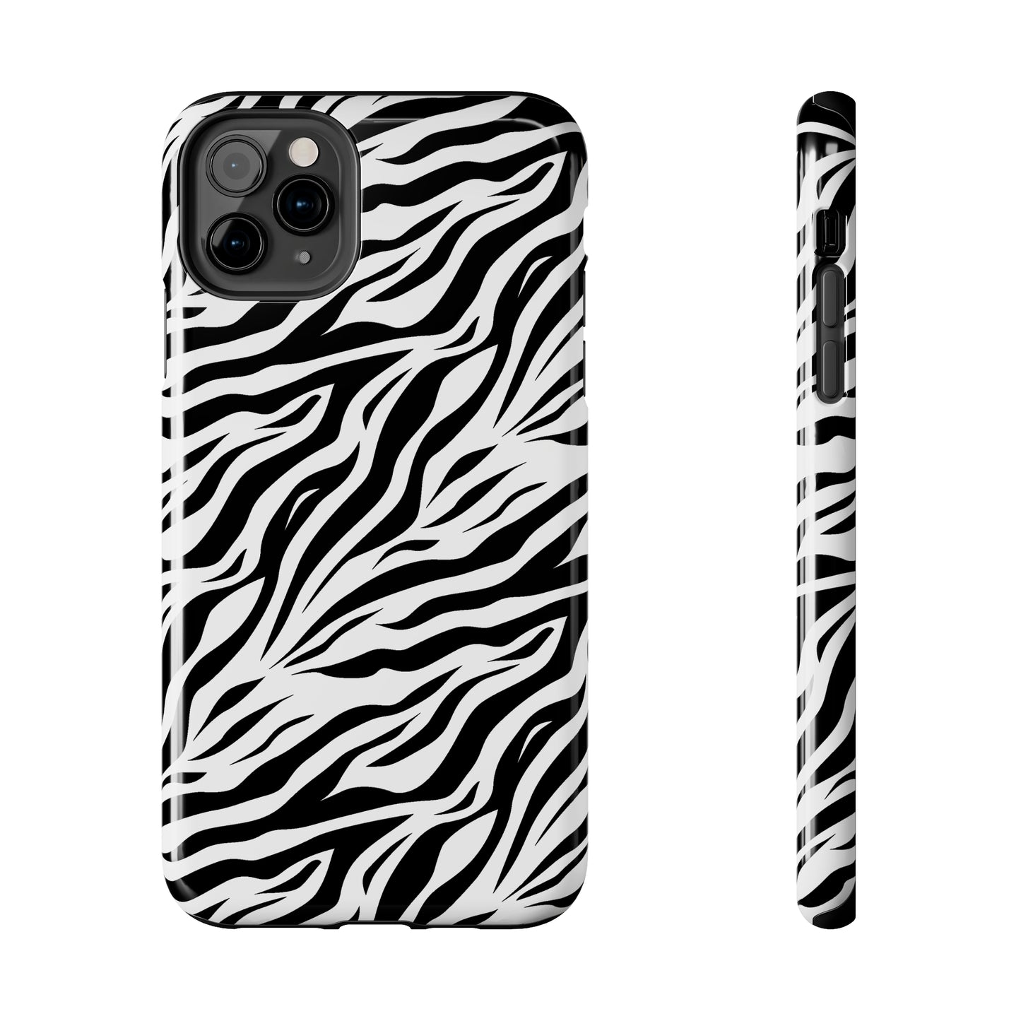 White Bengal Tiger Tough iPhone Case