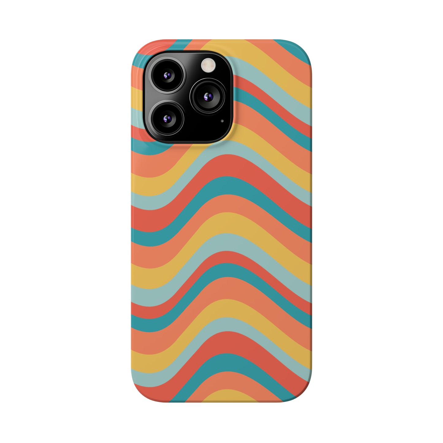 Wavy Pattern Snap Case