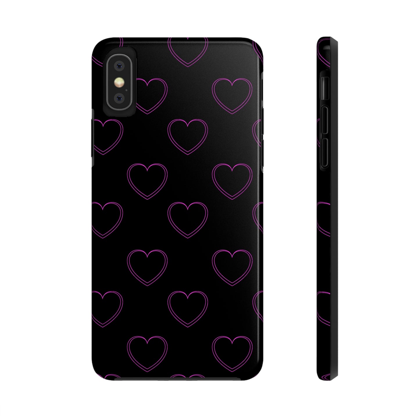 Y2K Heart Tough iPhone Case