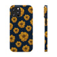 Sunflower Glimmer Snap Case