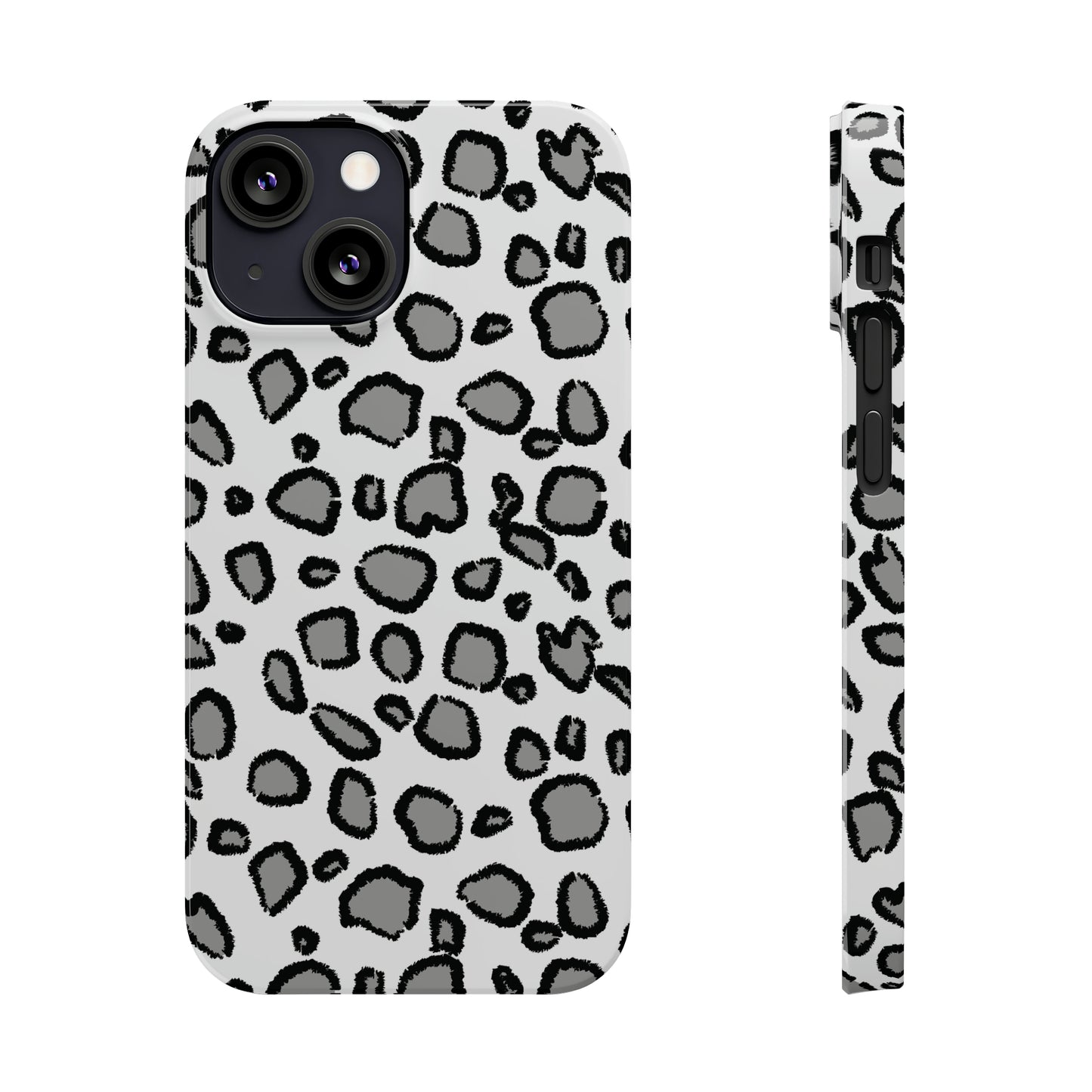 Snow Leopard Snap Case